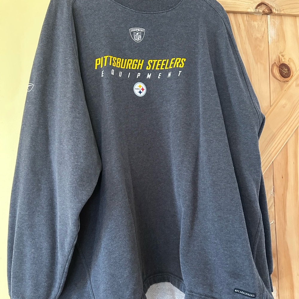 Gray Pittsburgh Steelers Sweatshirt